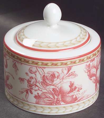 Provence Rouge Sugar Bowl & Lid
