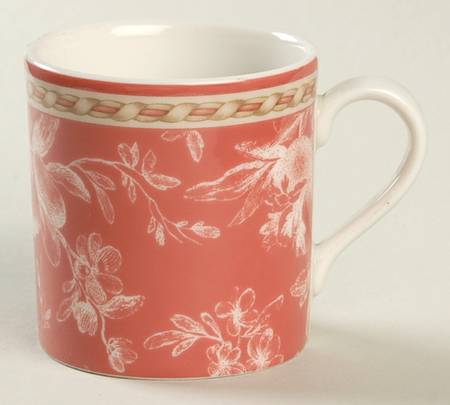 Provence Rouge Flat Demitasse Cup
