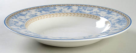 Provence Bleu Large Rim Soup Bowl
