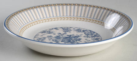 Provence Bleu 9" Individual Pasta Bowl