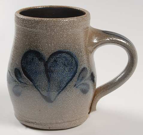 Heart Mug by Rowe Pottery