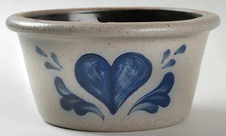 Heart 6" Round Vegetable Bowl