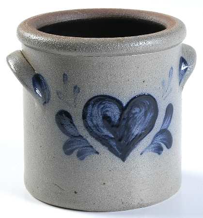 Heart Small Open Crock