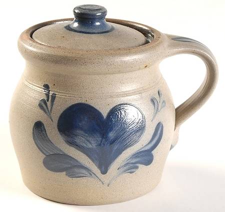 Heart Sugar Bowl & Lid