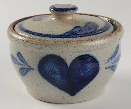 Heart Butter Tub & Lid