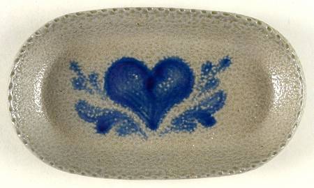 Heart 7" Oval Tray