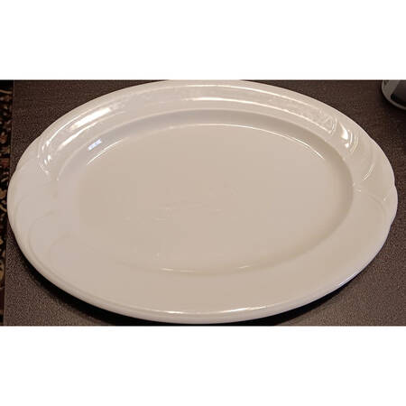 Silhouette (Hotelware) 12" Oval Serving Platter