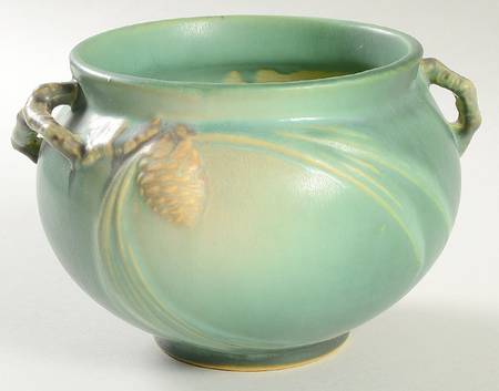 Pinecone Green 4" Jardiniere