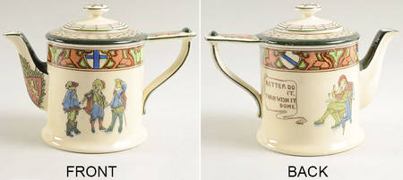 New Cavaliers Teapot & Lid
