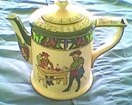 New Cavaliers Teapot & Lid