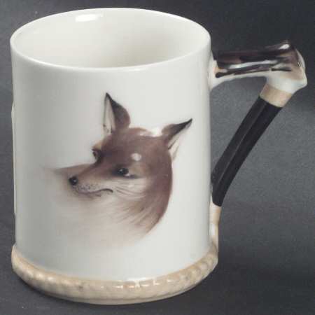 Reynard The Fox Flat Demitasse Cup