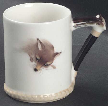 Reynard The Fox Flat Demitasse Cup