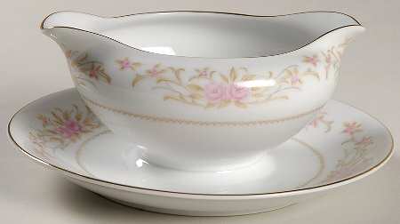 Dubois Gravy Boat with Attached Underplate