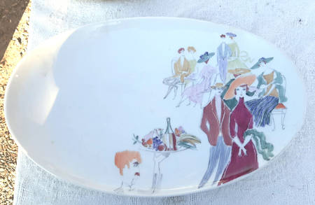 R1194 14" Oval Serving Platter