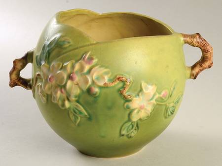 Apple Blossom Green 6" Rose Bowl