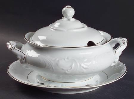 RKT17 Tureen & Lid w/Underplate