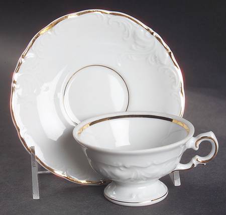 RKT17 Footed Demitasse Cup & Saucer Set