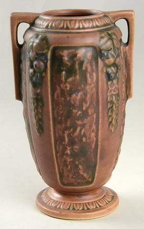 Florentine Brown 8" Vase
