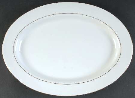 D'Or 14" Oval Serving Platter by Royal Majestic