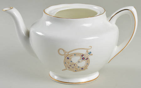 Tara Brooch (Scalloped) Small Teapot No Lid