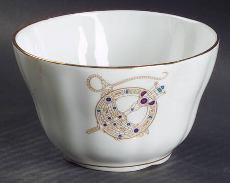 Tara Brooch (Scalloped) Open Sugar Bowl