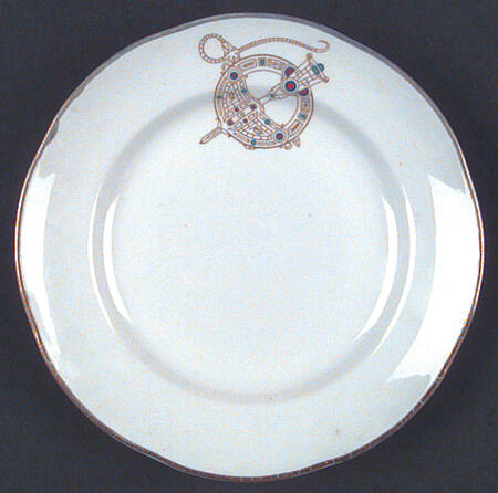 Tara Brooch (Scalloped) Bread & Butter Plate
