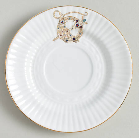 Tara Brooch (Scalloped) Saucer for Cream Soup Bowl