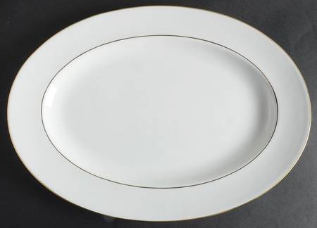 Signature Gold 14" Oval Serving Platter