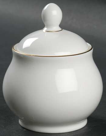 Signature Gold Sugar Bowl & Lid