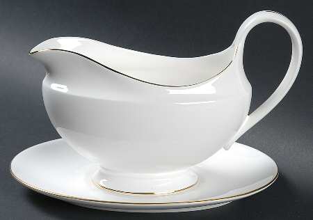 Signature Gold Gravy Boat & Underplate