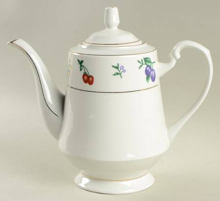 Chelsea (Gold Trim) Coffee Pot & Lid