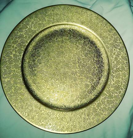 Rose and Daisy Dinner Plate