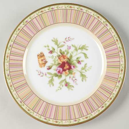 Seasons of Colour Spring Trellis Salad Plate