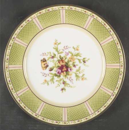 Seasons of Colour Spring Trellis 12" Chop Plate (Round Platter)