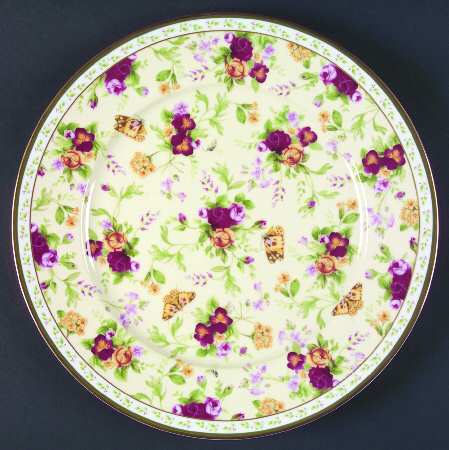 Seasons of Colour (Spring Chintz) 12" Chop Plate (Round Platter)