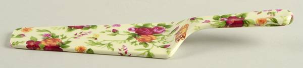 Seasons of Colour (Spring Chintz) Solid Ceramic Pie/Cake Server