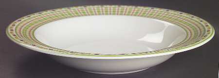 Old Country Roses Casual Plaid 11" Individual Pasta Bowl
