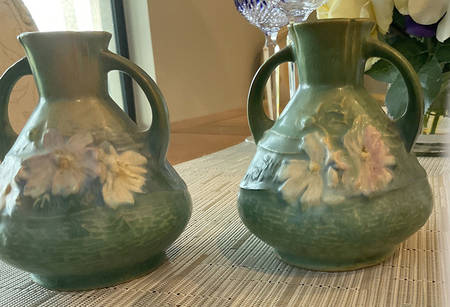 Cosmos Green 4" Vase