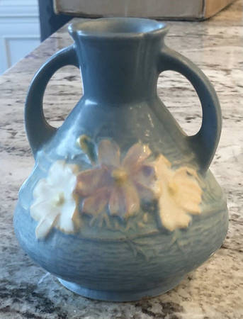 Cosmos Blue 4" Vase