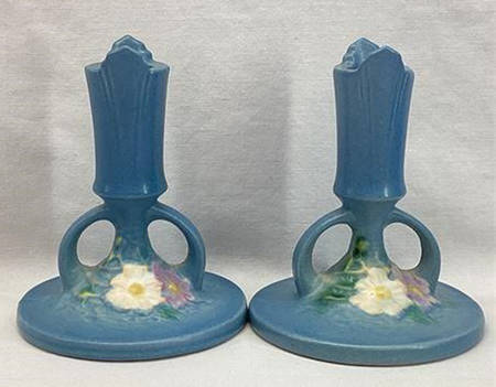 Cosmos Blue 5" Candlestick