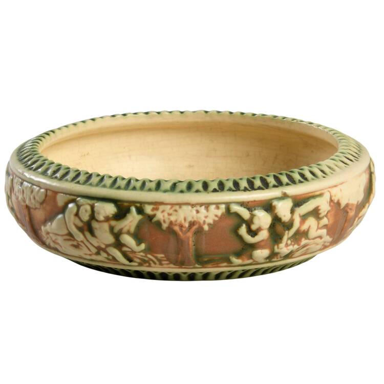 Donatello Green Ivory by Roseville
