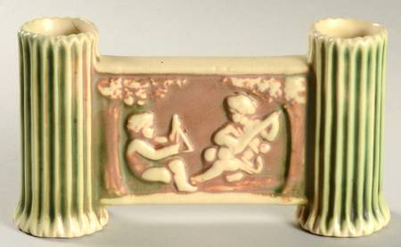 Donatello Green Ivory Gate Vase (Double Bud)