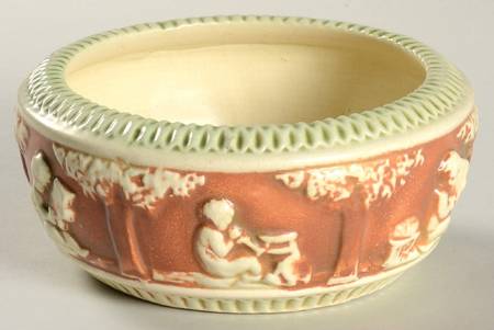 Donatello Green Ivory 6" Fern Dish