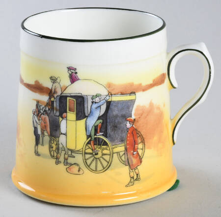 Coaching Days (Smooth, Earthenware) Mug