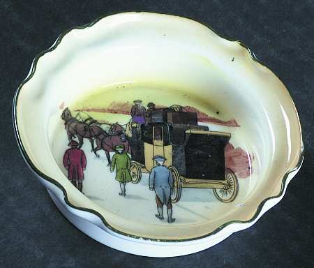 Coaching Days (Smooth, Earthenware) 4" Ashtray