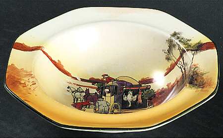 Coaching Days (Smooth, Earthenware) Round Butter No Lid