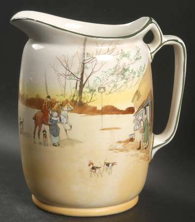 Coaching Days (Smooth, Earthenware) 96 Oz Pitcher