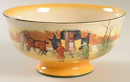 Coaching Days (Smooth, Earthenware) 8" Round Vegetable Bowl
