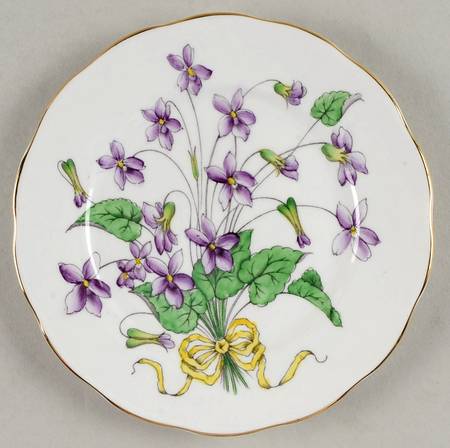 Flower of The Month (Countess Shape) Bread & Butter Plate