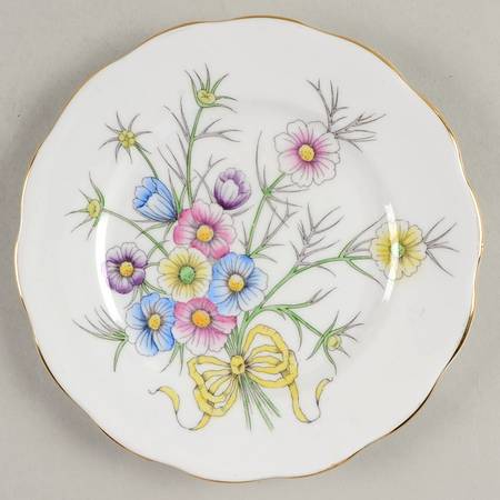 Flower of The Month (Countess Shape) Bread & Butter Plate